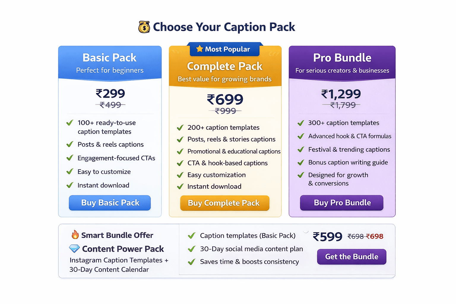 Instagram Caption Templates - Image 2